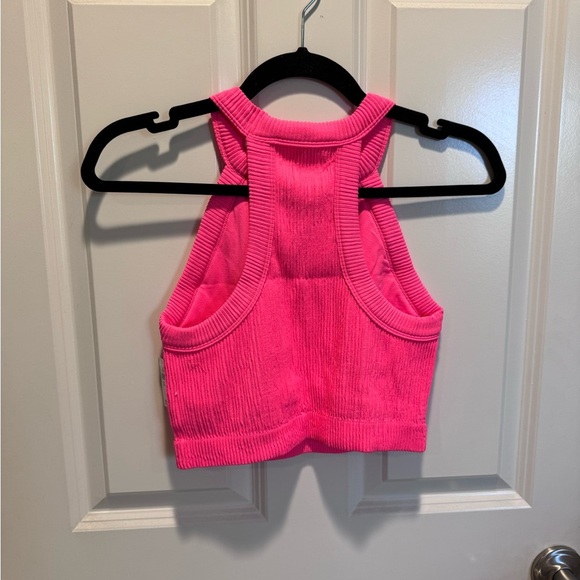 Aerie Seamless High Neck Bra Top Size M - Picture 2 of 5